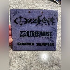 Ozzfest 2001 Streetwise Summer Sampler CD -